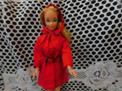 3409 BARBIE 1971 - 72 RED FOR RAIN RED RAINCOAT OR RED SCARF HAT or Red Rain Boots  CHOICE